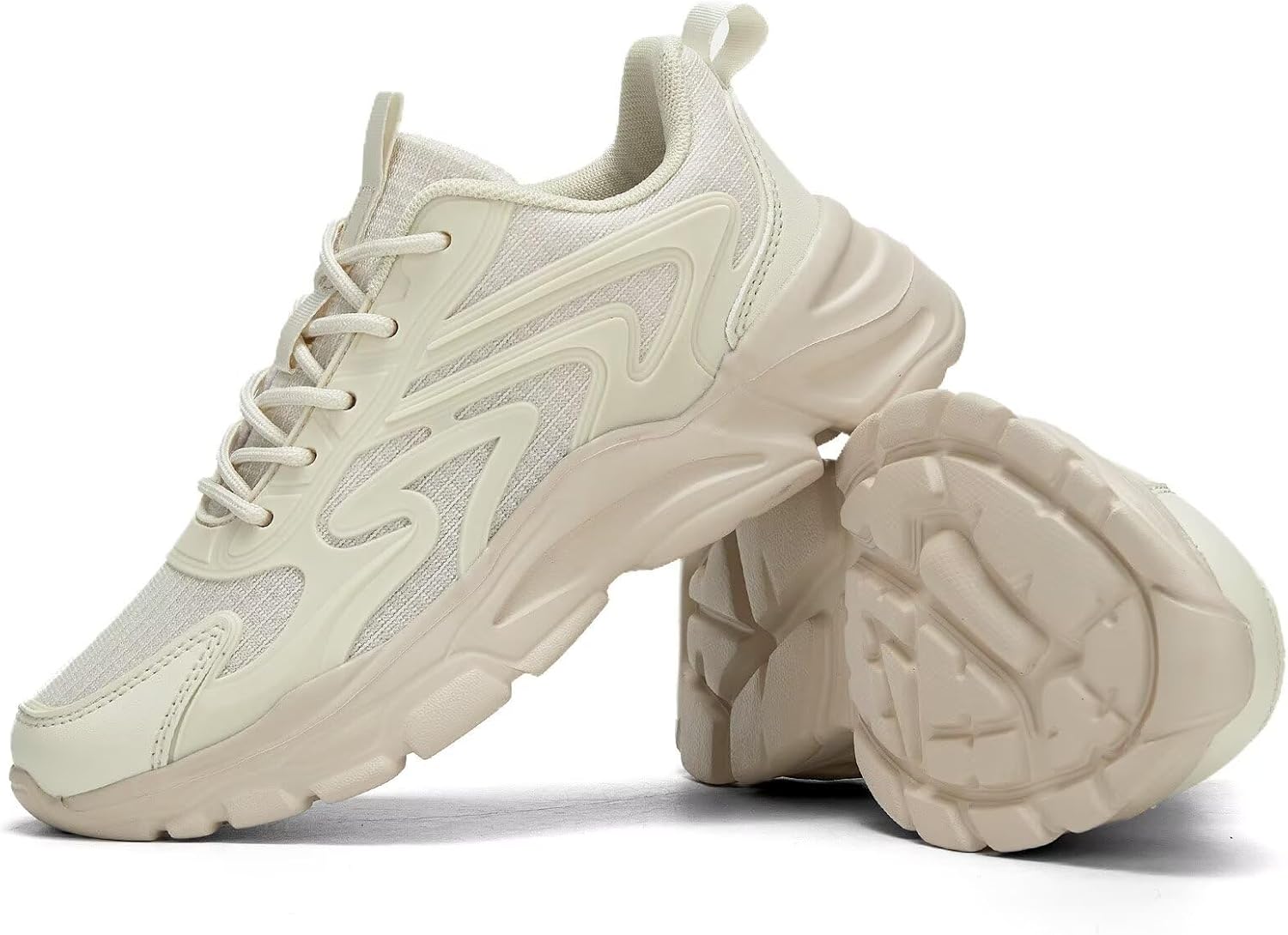 Womens Walking Shoes Casual Running Tennis Gym Sneakers Lightweight Breathable Mesh Workout Sports Soft Sole