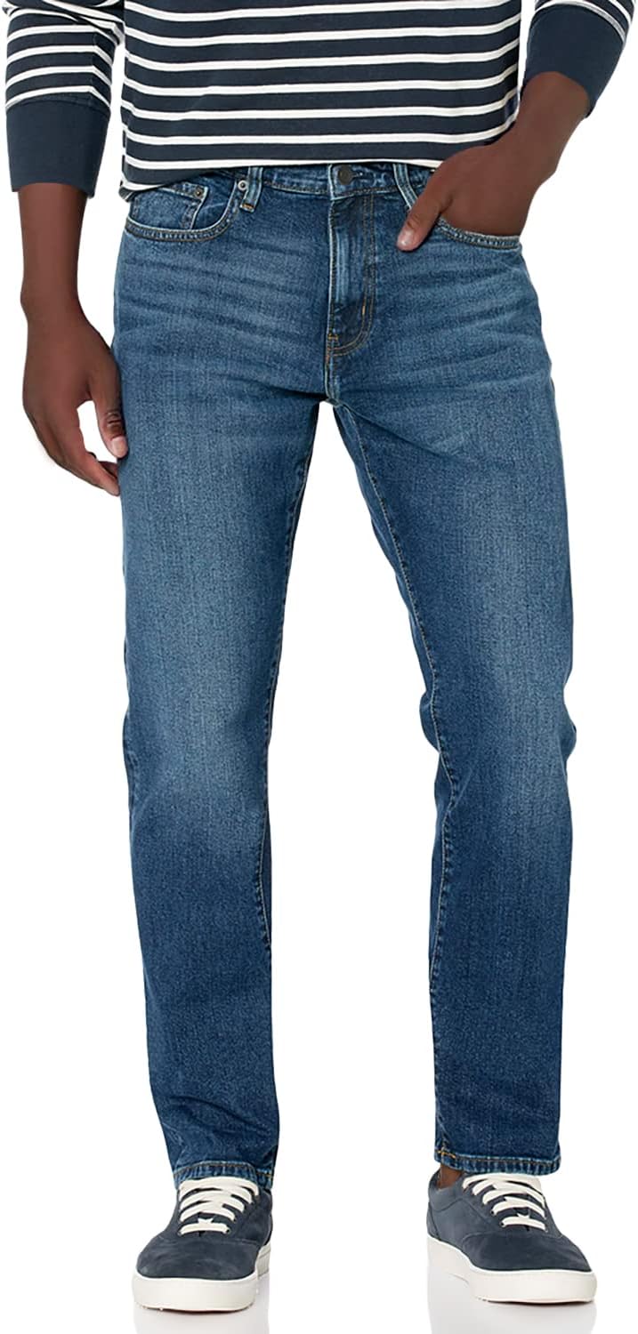 Men's Athletic-Fit Stretch Jeans