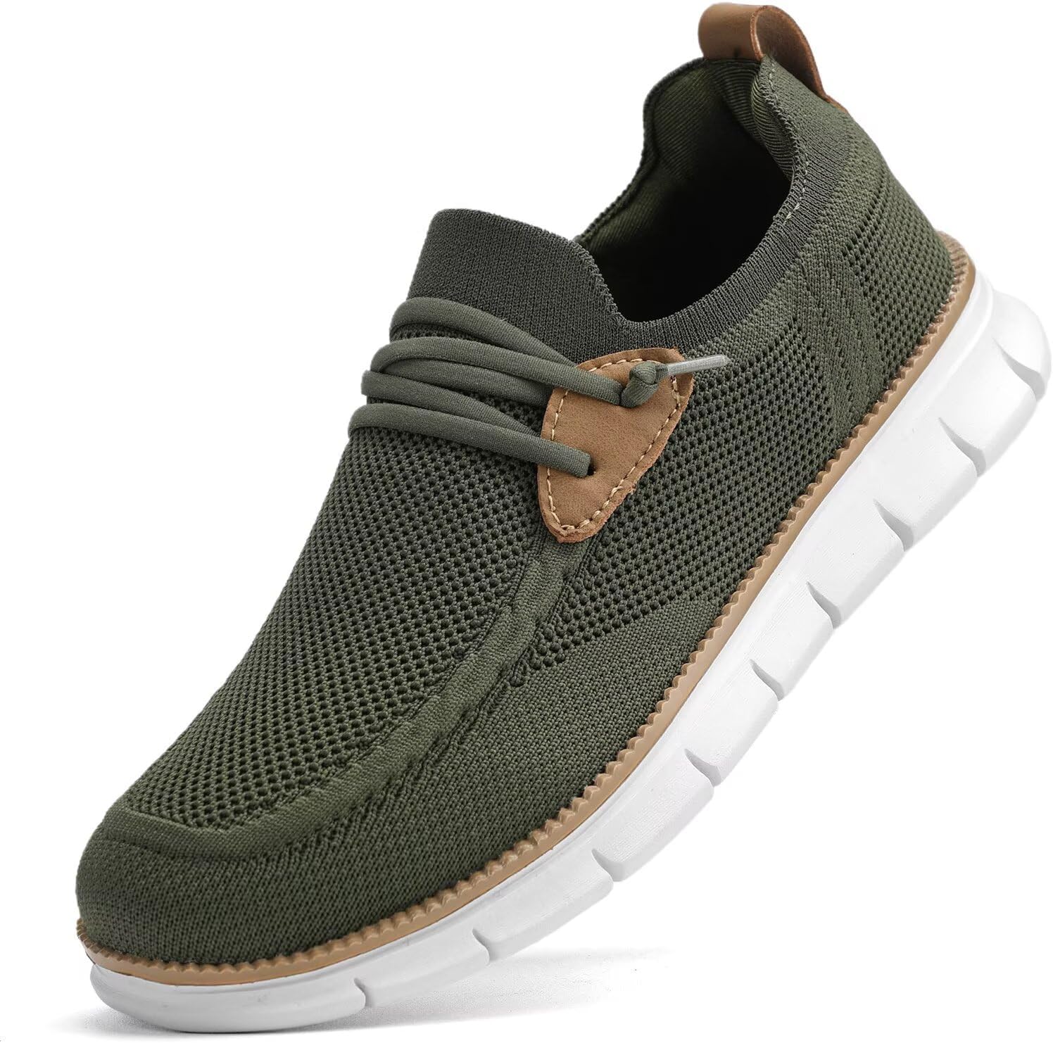 Mens Casual Loafers Shoes Slip On Fashion Walking Dress Sneakers Business Oxfords Work Lightweight Soft Sole Zapatos