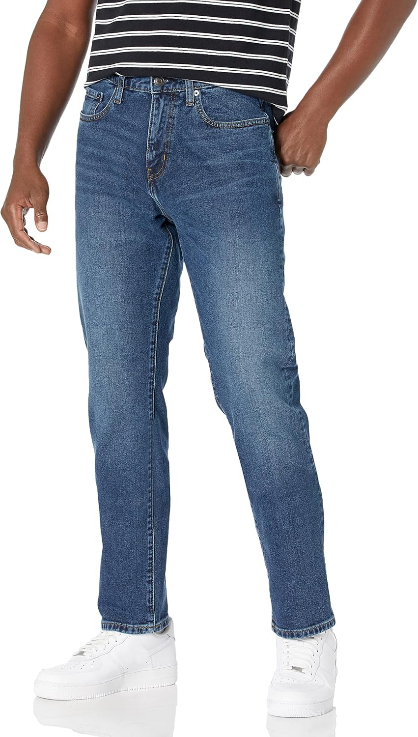Men's Athletic-Fit Stretch Jeans