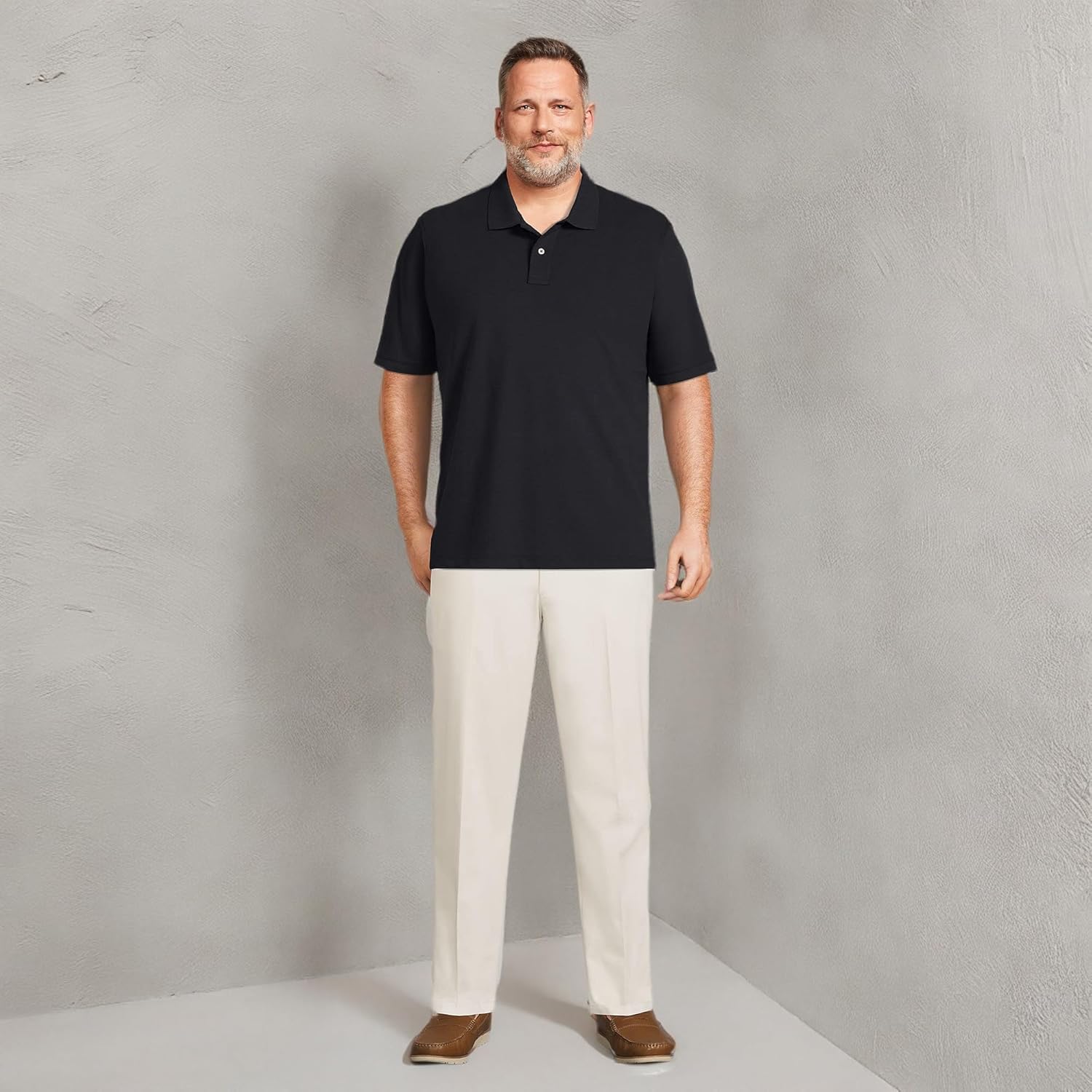 Men's Short Sleeve Comfort-First Mesh Polo Shirt