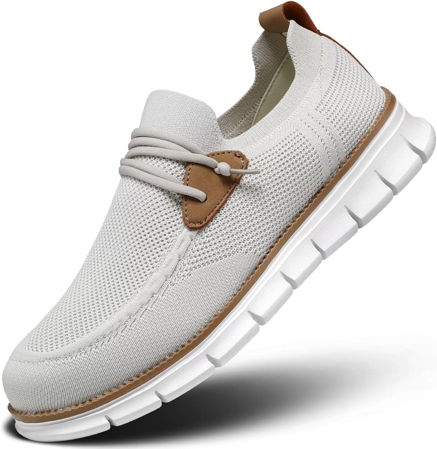 Mens Casual Loafers Shoes Slip On Fashion Walking Dress Sneakers Business Oxfords Work Lightweight Soft Sole Zapatos